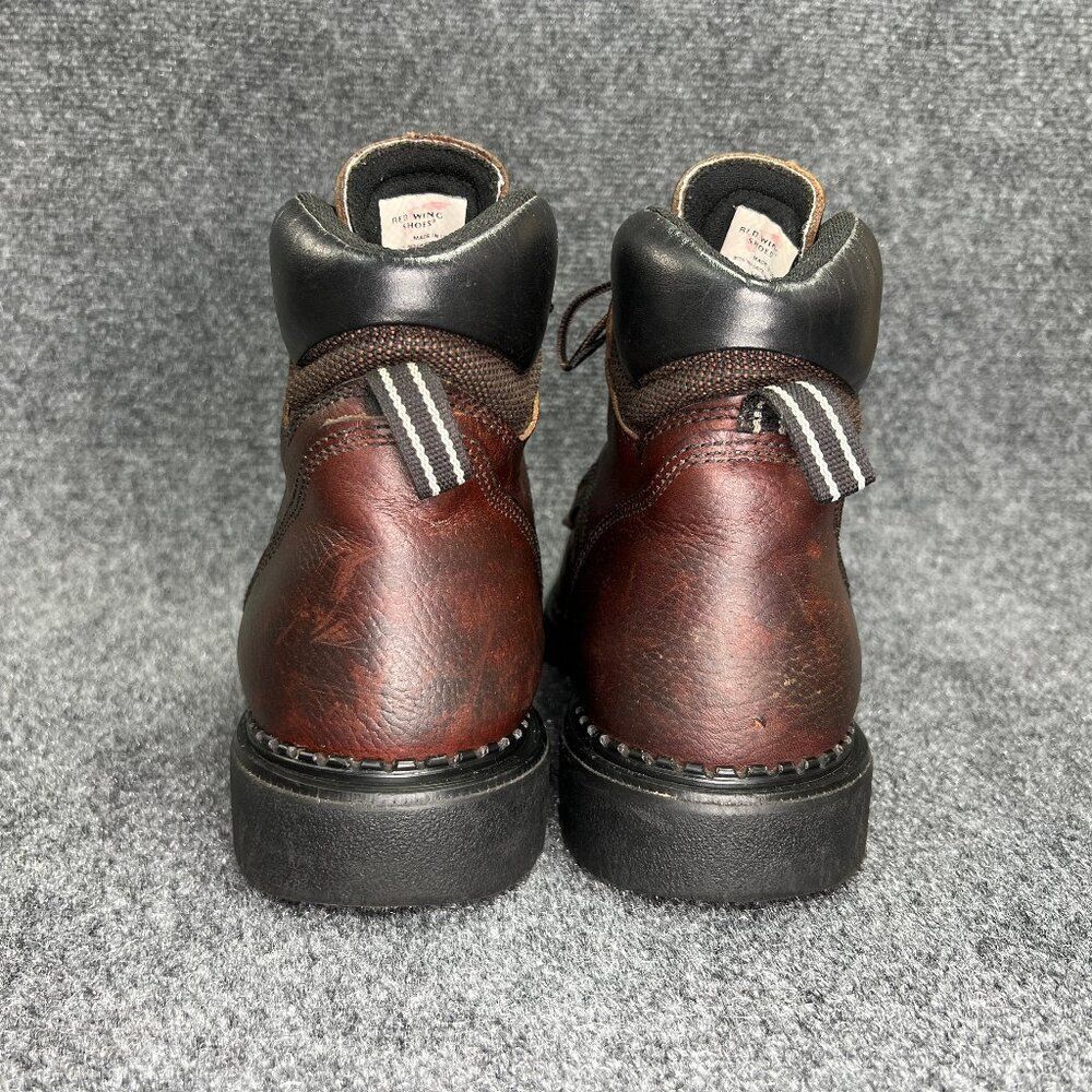 Red Wing DynaForce Boots Men's Size 11.5 Brown Leather Steel Toe Waterproof Work - Picture 7 of 15